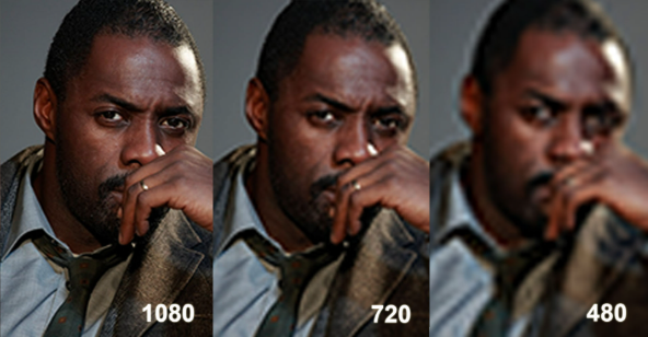 Comparatif résolution vidéo