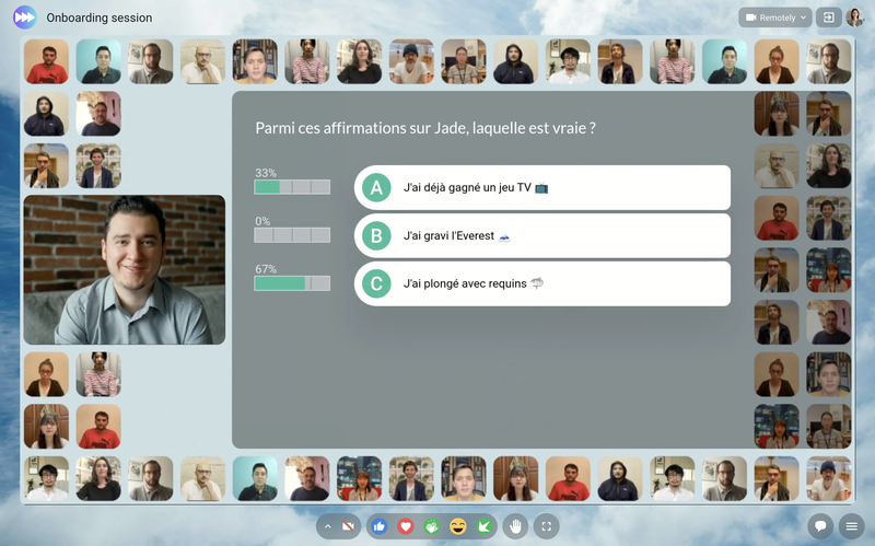 Icebreaker Sparkup - le jeu des vérités