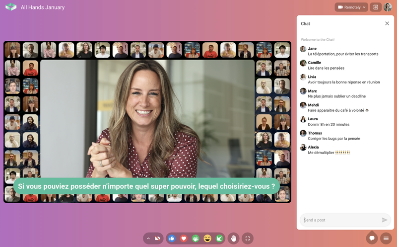 Icebreaker Sparkup - la question surprise