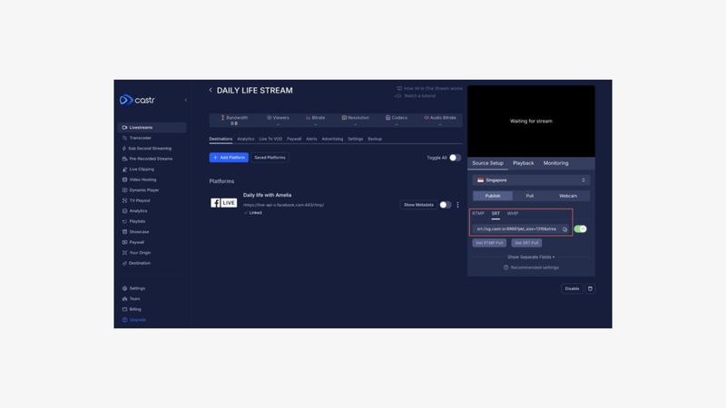Castr-screenshot