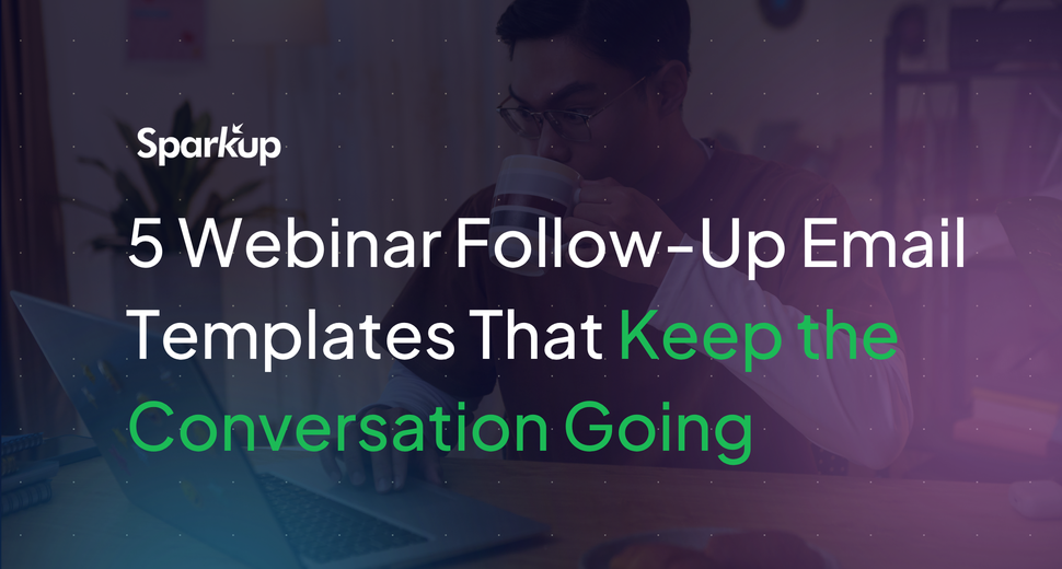 Webinar follow-up email templates